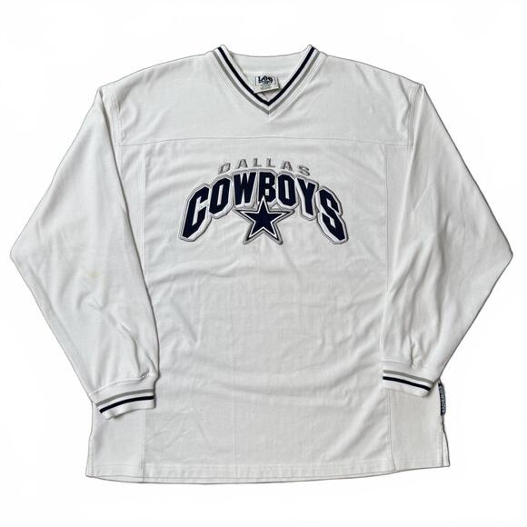 Vintage 90s Lee Dallas Cowboys NFL American Football Crew XL - Picture 1 of 8